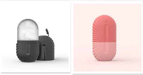 Rollet facial de hielo